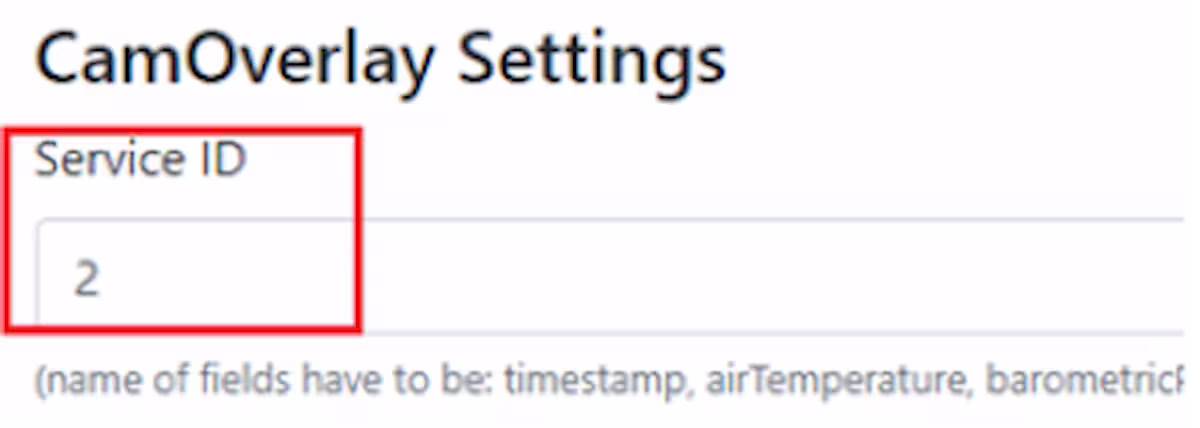 How can local weather information be depicted in a live stream? Setup guide step 6